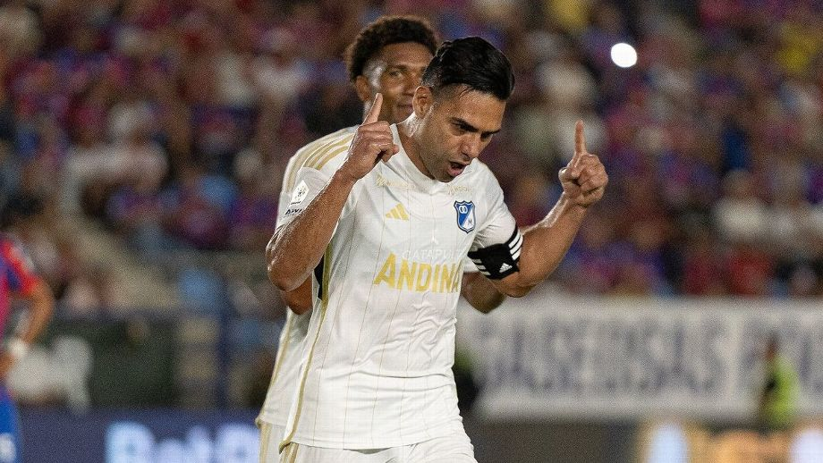 Este es el gol 351 del delantero samario Radamel Falcao García - Foto: @MillosFCoficial