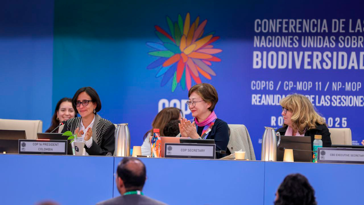 Este avance se logró bajo el liderazgo de Susana Muhamad, presidenta de la COP16, consolidando la agenda de Colombia para garantizar los recursos necesarios para la protección de la vida en el planeta - Foto: Ministerio de Ambiente