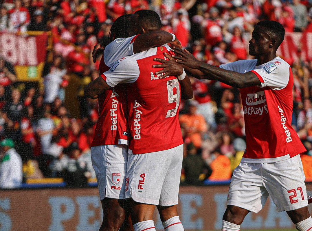 Santa Fe volvió a derrotar a Fortaleza, al cual ha vencido 5 de las 6 veces que se han enfrentado - Foto: Facebook/Independiente Santa Fe