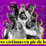 La campaña se compone de carteles reivindicativos, algunos con audios de mujeres que narran su lucha, así como fragmentos de podcasts donde se relatan sus historias - Foto: Unidad para las Víctimas