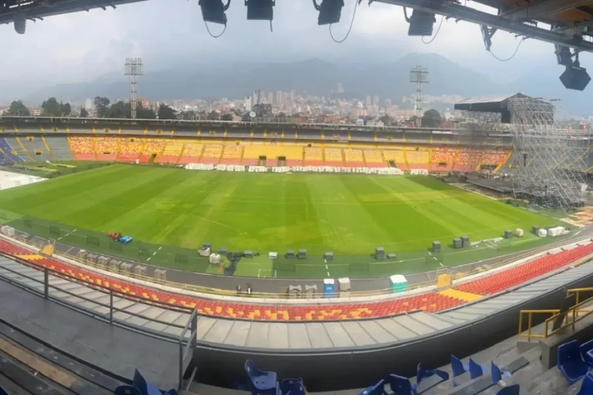 El Campín está listo para el partido de Millonarios - Foto: Cortesía