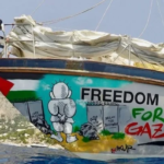 En el pasado Israel ya había atacado las embarcaciones de la Flotilla de la Libertad que llevan ayuda a la franja de Gaza - Foto: X/@rumboagaza