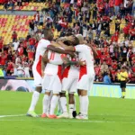 América de Cali terminó en primer lugar en la fase de todos contra todos, siendo uno de los favoritos a llevarse el título de este semestre - Foto: Archivo/Ronald Cano