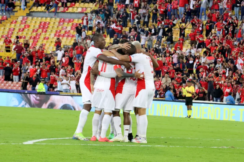 América de Cali terminó en primer lugar en la fase de todos contra todos, siendo uno de los favoritos a llevarse el título de este semestre - Foto: Archivo/Ronald Cano