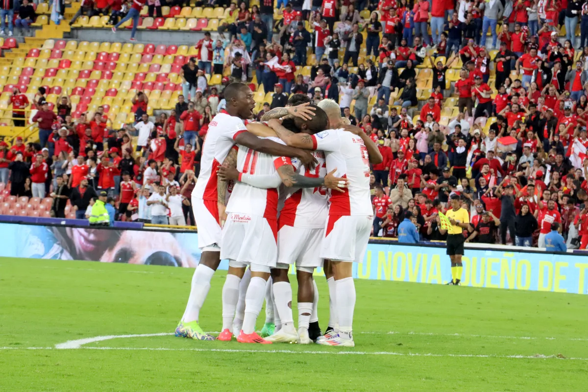América de Cali terminó en primer lugar en la fase de todos contra todos, siendo uno de los favoritos a llevarse el título de este semestre - Foto: Archivo/Ronald Cano