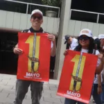 Las movilizaciones del 1 de mayo han cambiado radicalmente desde que Petro está en el poder, comenzando que dejaron de ser escenarios de confrontación la policía - Foto: Ronald Cano