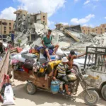 El 30 de mayo, las Fuerzas de Defensa de Israel (FDI) emitieron órdenes de evacuación para vastas áreas del norte de Gaza, ahora designadas como zonas de combate - Foto: UNRWA