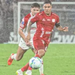 La lluvia fue la principal protagonista del partido de este campeonato de Conmebol. El campo del Pascual Guerrero fue un escenario complejo para el fútbol de la mano de las fuertes precipitaciones que se presentan en todo el país por estos días - Foto: X/@AmericadeCali