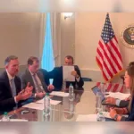 Durante el encuentro, los altos funcionarios destacaron la necesidad de buscar acuerdos mutuamente benéficos, con el fin de eliminar tanto las barreras arancelarias como las no arancelarias entre Colombia y Estados Unidos - Foto: MINCIT