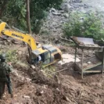 El Ejército Ecuatoriano viene realizando operativos contra la minería ilegal en la zona. Los Choneros y los Comandos de Frontera tienen una pugna por este negocio ilegal - Foto: Ejército de Ecuador