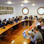 La cabildante abrió la mesa expresando: “Mi objetivo al citar esta mesa es que los habitantes de Bogotá y los visitantes podamos asistir a estos eventos y regresar bien a nuestras casas” - Foto: Prensa Sandra Forero