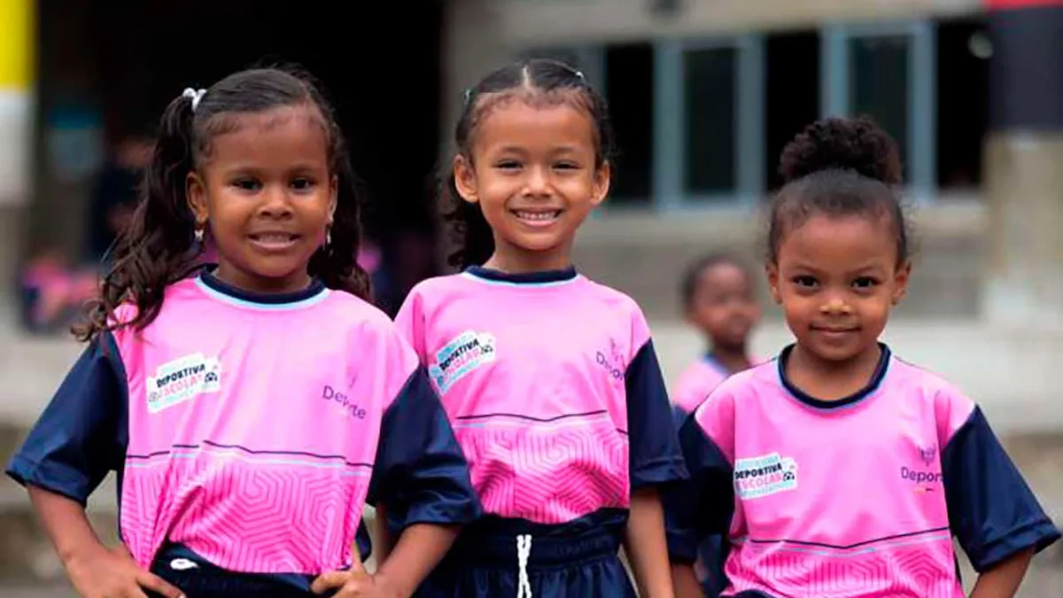En Ocaña, Santander el Gobierno Nacional lanza la Jornada Deportiva Escolar para más de 128.000 niños, niñas y jóvenes - Foto: Ministerio del Deporte