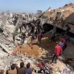 En los últimos días se han incrementado las acciones de Israel sobre la franja de Gaza, tras el aval del gabinete de guerra. En menos de dos días han asesinado más de un centenar de personas principalmente en Khan Younis - Foto: Redes Sociales