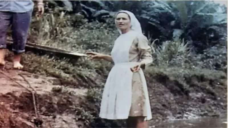 Inés Arango nació en 1937 en Medellín, Colombia, y fue la penúltima de doce hijos en una familia profundamente católica. A los 17 años, ingresó a la Congregación de las Hermanas Terciarias Capuchinas de la Sagrada Familia, donde desarrolló una vocación enfocada en el servicio a los más necesitados - Foto: Cortesía