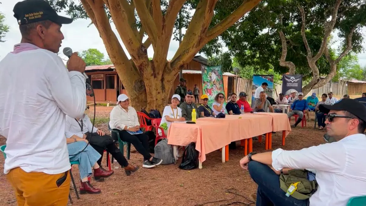 Los productos que producen las 850 familias que derivan sus sustento del proyecto del 'Triángulo del Cacao' cuentan con apoyo del Gobierno y empresas privadas como Chocolate Luker, que compra su producción - Foto: Ministerio de Defensa