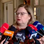 “Se requiere una protección especial, no solo de la información que damos a medios, sino también de su seguridad. Él está en total colaboración, y también en actitud de asumir las responsabilidades”, dijo la directora del ICBF en declaración a medios de comunicación en la Casa de Nariño - Foto: Presidencia