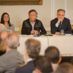 l presidente Gusta​vo Petro encabezó, en la Casa de Nariño, la Comisión de Garantías Electorales, en la que se analizó el tema de la seguridad de cara a las elecciones de 2026 - Foto: Ovidio González/Presidencia
