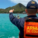 Mediante esta estrategia, denominada Plan Acorazado, puesta en marcha en el marco de la temporada vacacional de mitad de año, la fuerza naval desplegó toda la capacidad - Foto: Armada Nacional