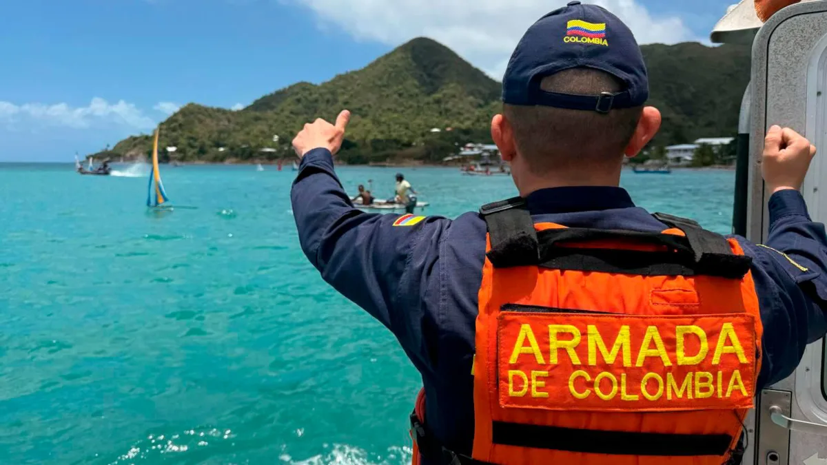 ​​​​Mediante esta estrategia, denominada Plan Acorazado, puesta en marcha en el marco de la temporada vacacional de mitad de año, la fuerza naval desplegó toda la capacidad - Foto: Armada Nacional
