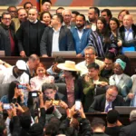 Con 104 votos por el sí, la Cámara le dio vía libre a la iniciativa que había sido devuelta al Congreso para subsanar un vicio de procedimiento, porque no hubo debate a una proposición que establecía que se adoptara el texto que había sido aprobado en Senado - Foto: Presidencia