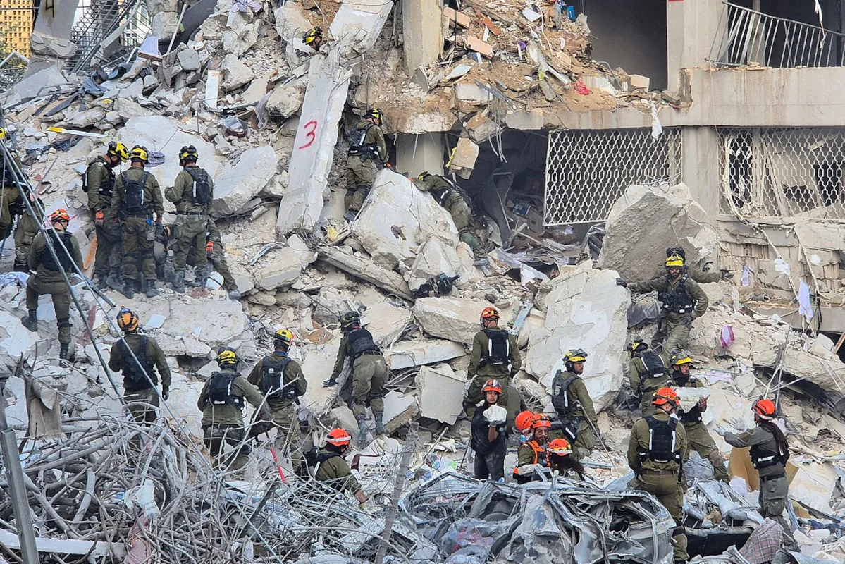 Bat Yam, fue una de las ciudades israelíes más afectadas por los bombardeos iraníes - Foto: Yoav Keren