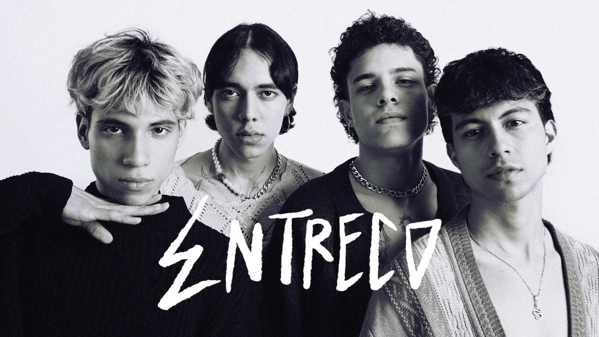 Entreco vivió un momento muy significativo para su carrera con el lanzamiento del álbum “T.V”, ya que les permitió darle un cierre oficial a toda su etapa de adolescencia. Para la banda, su nueva música es la oportunidad  de mostrarnos una faceta más adulta y nuevas historias por contar - Foto: Entreco