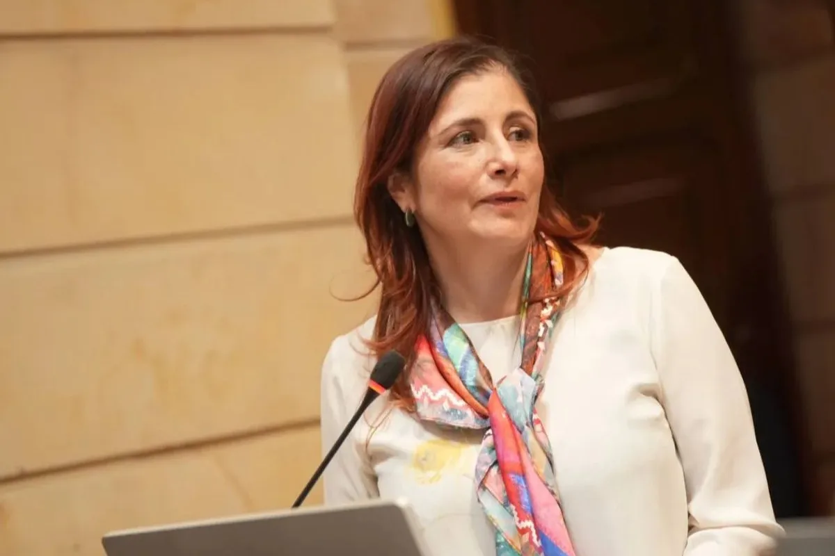 Iris Marín, defensora del Pueblo, se sumó a la controversia por evento de Petro con excapos en Medellín - Foto: Defensoría del Pueblo