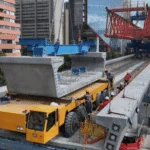 El primero de los 3 kattor traídos de China está operando en el frente de obra de la avenida Caracas con calle 28 - Foto: Alcaldía de Bogotá