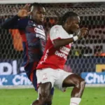 Santa Fe y Medellín empatan sin goles en El Campín y dejan la serie abierta - Foto: Tomada de @SantaFe
