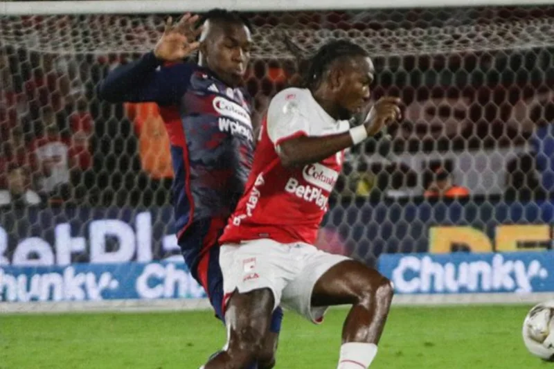 Santa Fe y Medellín empatan sin goles en El Campín y dejan la serie abierta - Foto: Tomada de @SantaFe