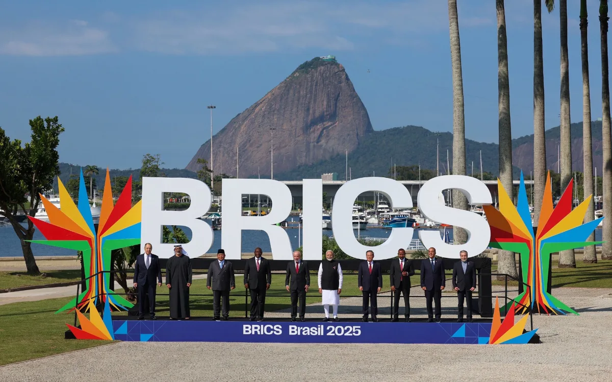 Uno de los objetivos de esta cumbre es la adopción de una declaración conjunta en contra de los aranceles unilaterales impulsados por Estados Unidos, particularmente por el expresidente y actual candidato Donald Trump - Foto: BRICS Brasil