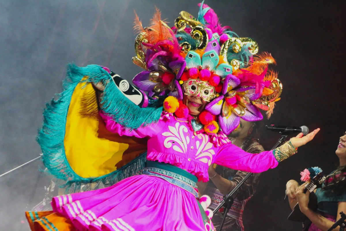 El folclor del sur del país fue el principal protagonista del festival Colombia Al Parque 2025 - Foto: Ronald Cano