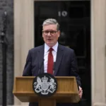 Starmer describió el reconocimiento como necesario dado que “la idea de una solución de dos estados se ve más lejos hoy que en años” y afirmó que la autodeterminación palestina es un “derecho inalienable” que no depende de ninguna postura externa - Foto: Kirsty O'Connor / No 10 Downing Street