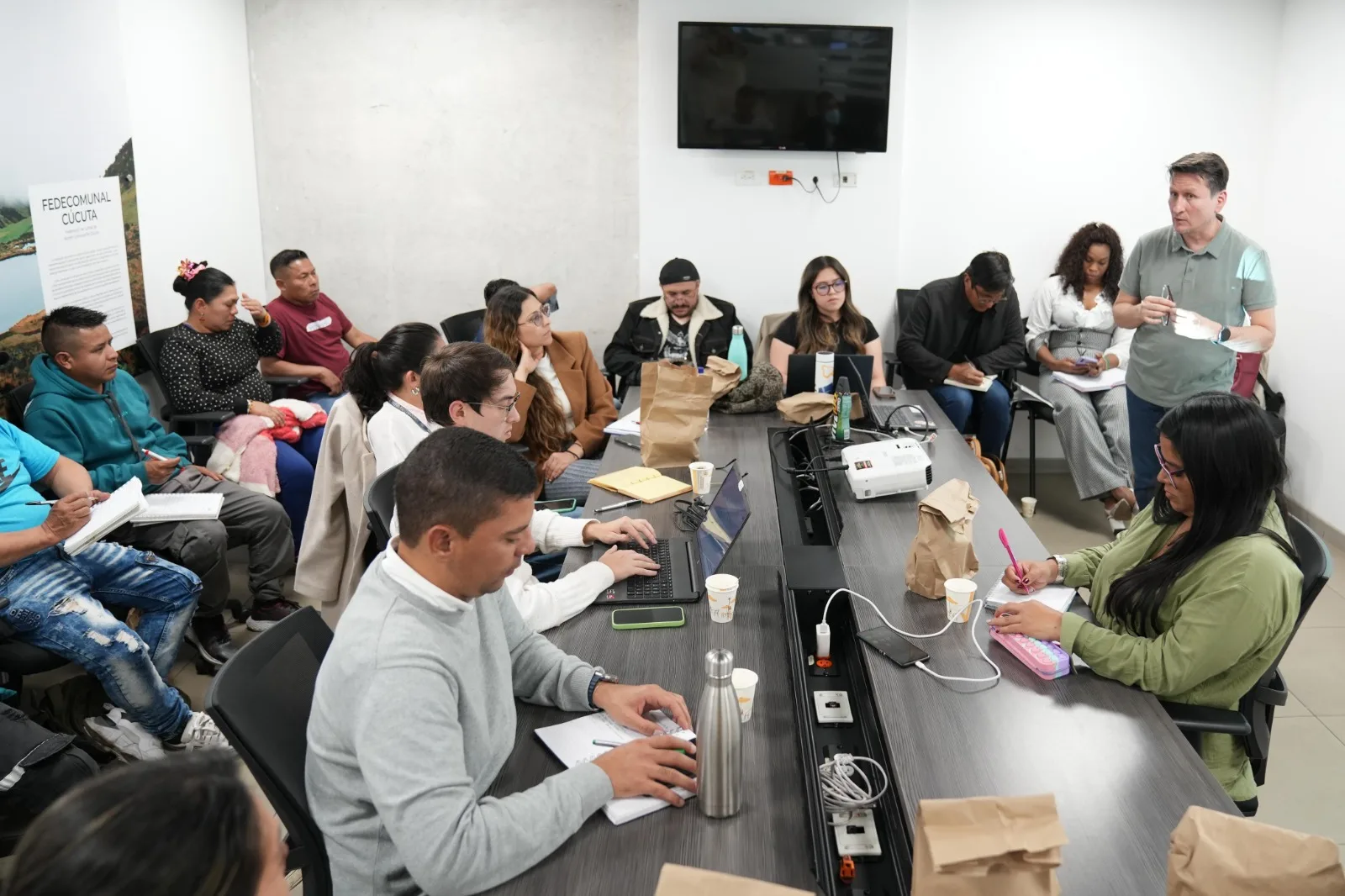 Esta mesa de coordinación y planificación del retorno permitirá trabajar en conjunto con las autoridades en el territorio ancestral y con las instituciones a nivel nacional y local involucradas en este proceso - Foto: Unidad para las Víctimas