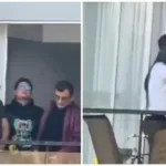 Mujer que disparó al aire en Bogotá ofreció disculpas y aclaró que arma es de fogueo - Foto: Captura de video