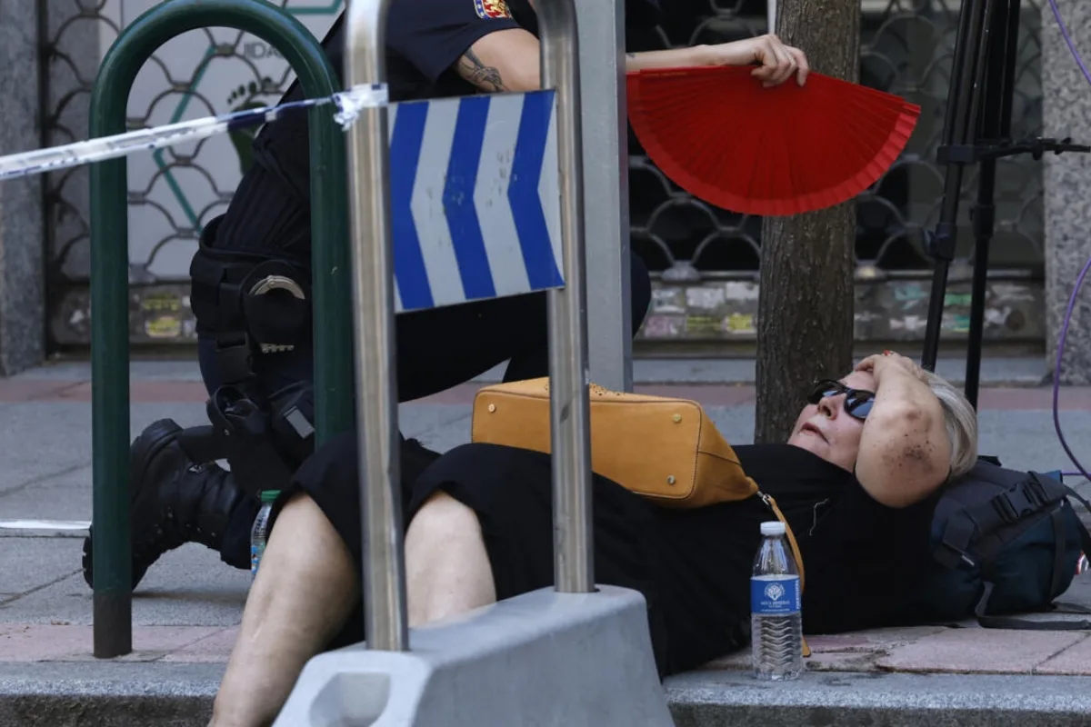 Estudio atribuye al cambio climático más de 390 muertes durante ola de calor en Madrid y Barcelona - Foto: Redes sociales