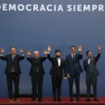 Presidentes de América Latina y España se reúnen en Chile en defensa de la democracia - Foto: @GabrielBoric