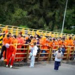 De los más de seiscientos expulsados registrados a la hora, ya ingresaron al país cerca de 450, mientras que los demás se encuentran en el puente de Rumichaca a la espera - Foto: Cancillería