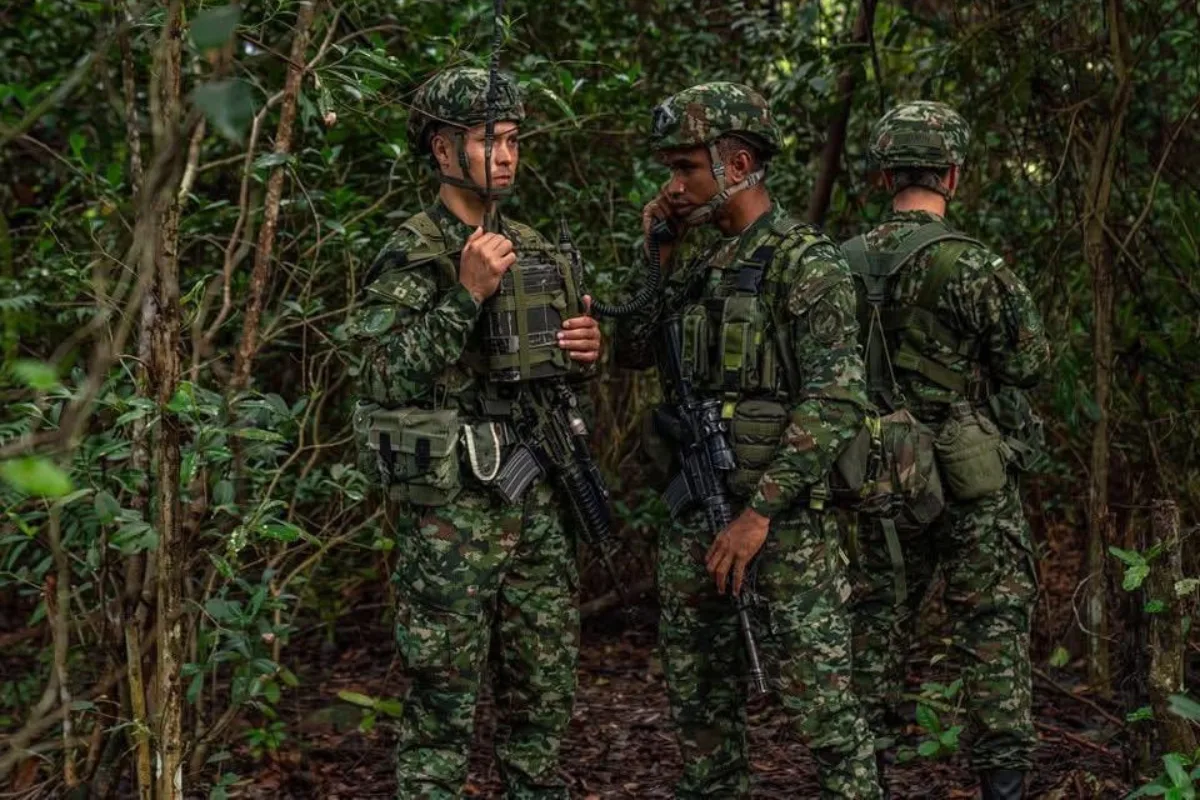 Ministerio de Defensa aclara ubicación de bombardeo contra el Clan del Golfo en Antioquia - Foto: @mindefensa