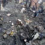 Incendio en el centro de Bogotá deja una persona herida y al menos seis estructuras afectadas - Foto: @integracionbta