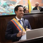 Julián López, del Partido de La U, fue elegido nuevo presidente de la Cámara de Representantes - Foto: @Julianlopezte