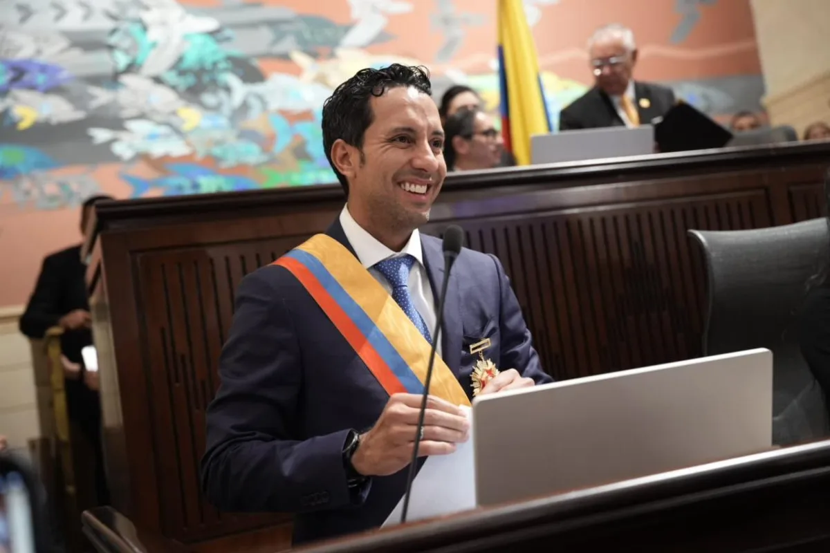 Julián López, del Partido de La U, fue elegido nuevo presidente de la Cámara de Representantes - Foto: @Julianlopezte