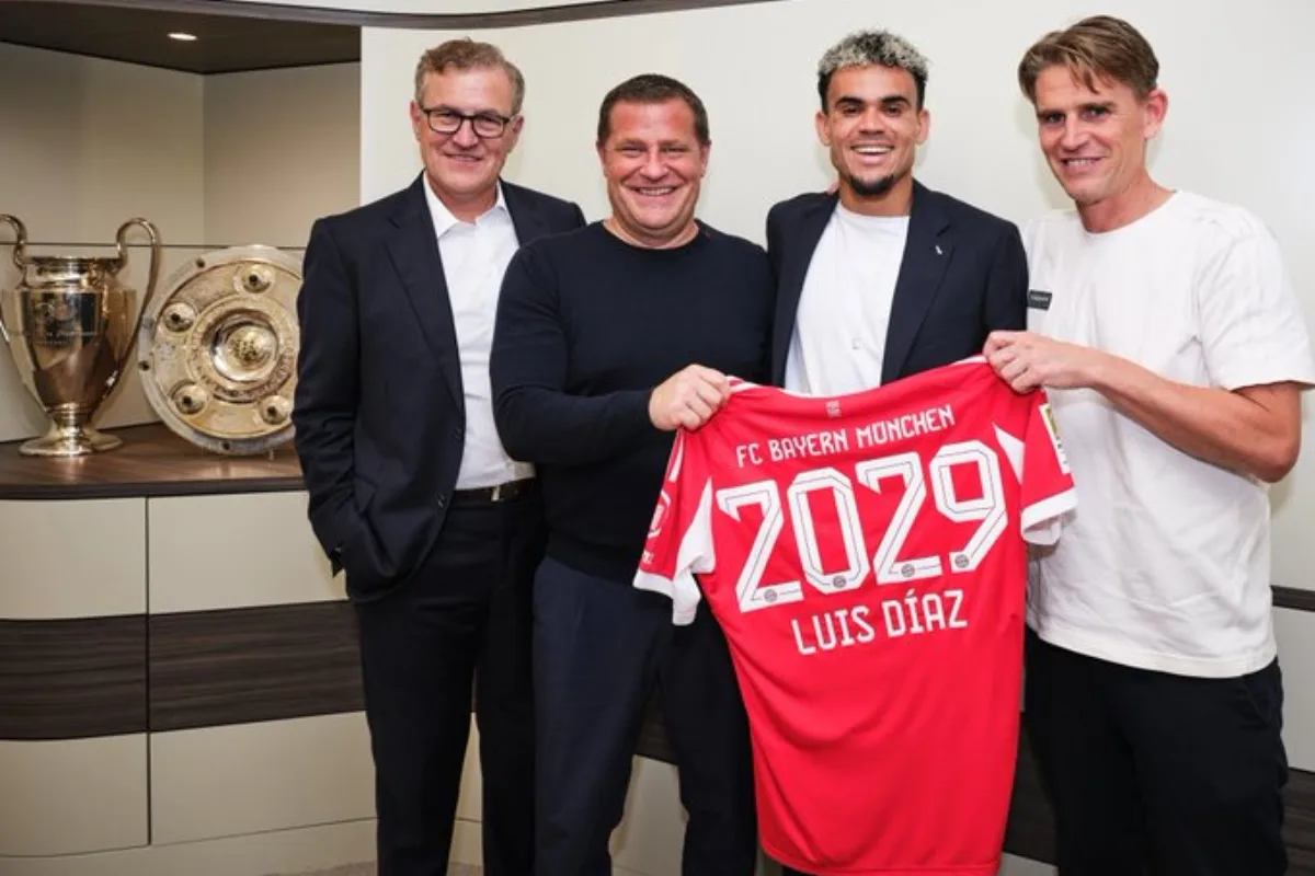 Oficial: Luis Díaz es nuevo jugador del Bayern Múnich - Foto: @FCBayernES