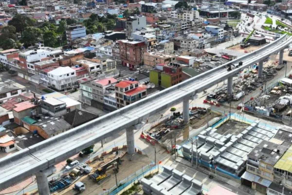 La primera línea del Metro de Bogotá alcanza un avance del 57,57% - Foto: @MetroBogota