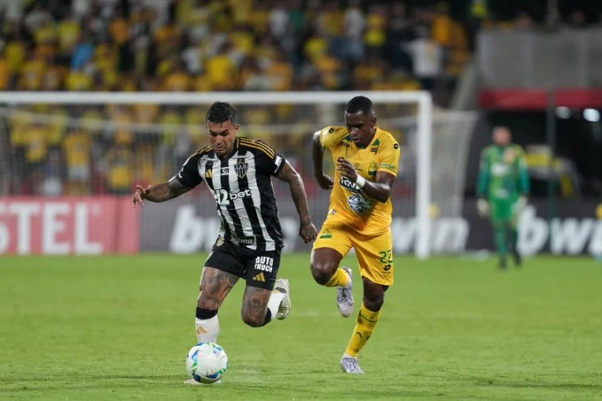 Bucaramanga cae ante Atlético Mineiro pese a su dominio en el juego - Foto: Tomada de @Sudamericana