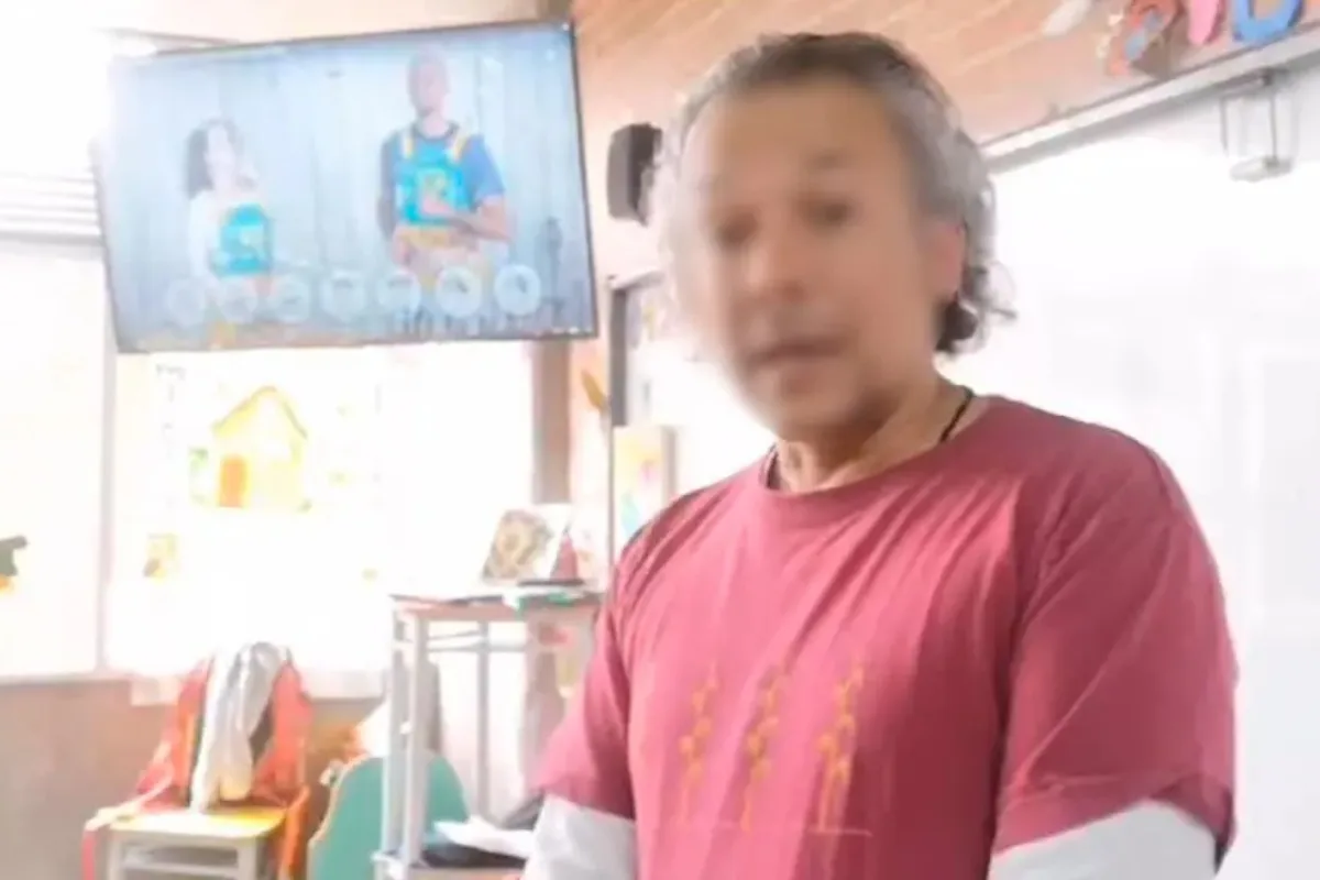 Profesor de música fue capturado por presunto abuso sexual de una enor en el sur de Bogotá - Foto: Cortesía