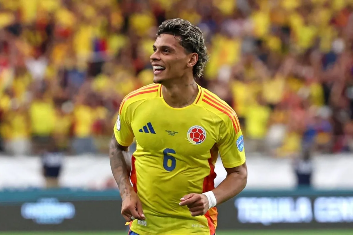 Richard Ríos será nuevo jugador del Benfica tras acuerdo con Palmeiras - Foto: Tomada de FCF