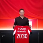 Richard Ríos es nuevo jugador del Benfica: firmó hasta 2030 y tendrá cláusula de 100 millones de euros - Foto: @SLBenfica