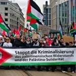 Las protestas en Alemania se realizan desde que comenzó la ocupación israelí de Gaza. Los manifestantes han exigido que el gobierno alemán cese el apoyo militar a Israel - Foto: conceptphoto.info