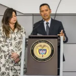 Los jefes de la cartera de Defensa y Transporte señalaron que el ‘Plan de Choque’ con el que se busca atender el clamor del gremio transportador y solucionar su solicitud de seguridad, pretende aumentar la presencia de efectivos de Fuerza Pública en la Vía Panamericana, la Vía Quibdó-Medellín y el corredor vial del sur del Cesar - Foto: Ministerio de Defensa